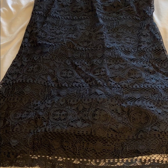 Women’s size medium black lace dress - Picture 2 of 2